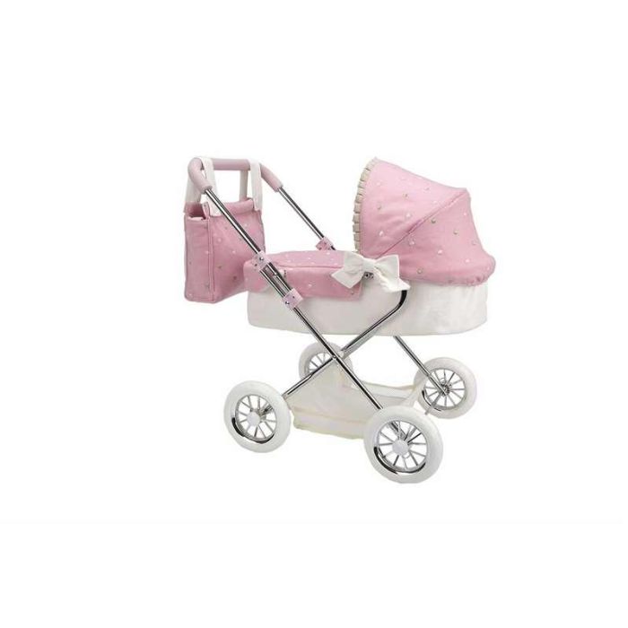 Coche capota reborn de paris 37x56x56 cm c/bolso (altura manillar: 55 cm) Coche capota reborn de paris 37x56x56 cm c/bolso (altura manillar: 55 cm)