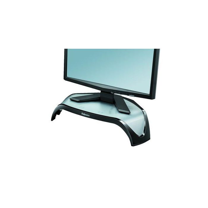 Fellowes Soporte Para Monitor Smart Suites Regulable 3 Alturas - Ajustable, Diseño Triangular, Soporta hasta 10 Kg