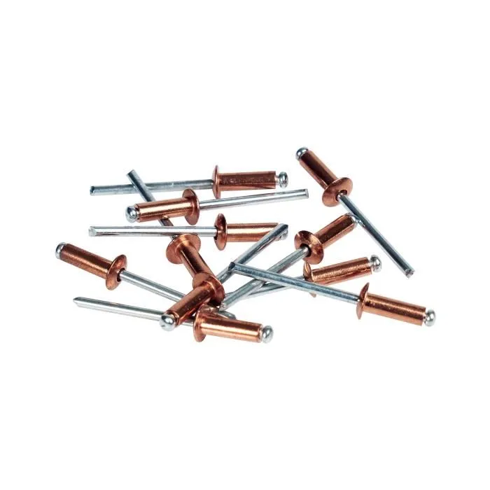 Rapid Remaches ø4.8x12mm Aluminio Cobreado 5001467 Blister 50 Unidades 3