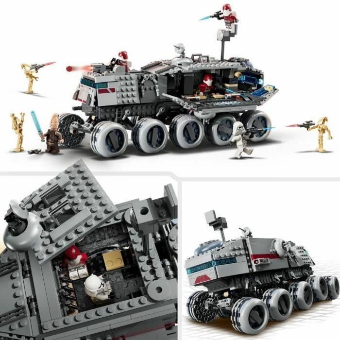 LEGO 75413 Star Wars The Clone Wars Republic Juggernaut - Juguete de construcción para niños de 9+ años 4