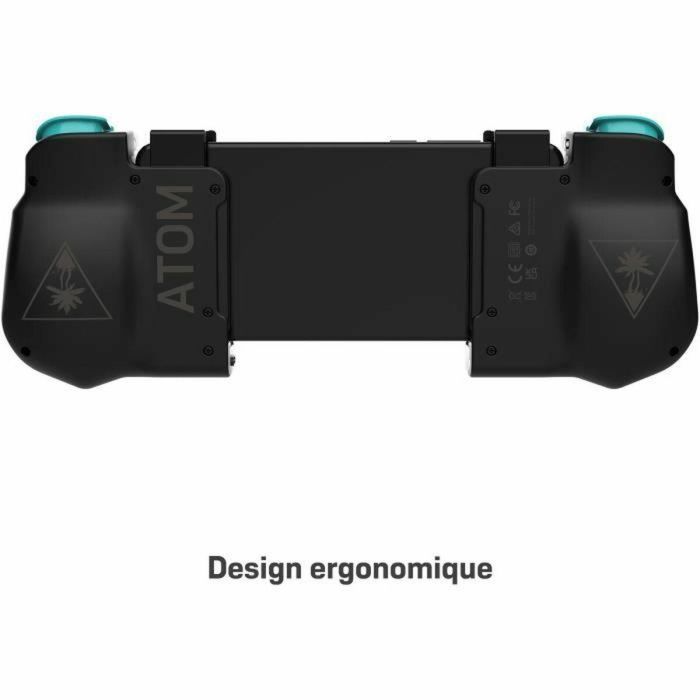 Controlador de juegos para móvil Android - Turtle Beach Atom - Bluetooth - Negro/Cian 4