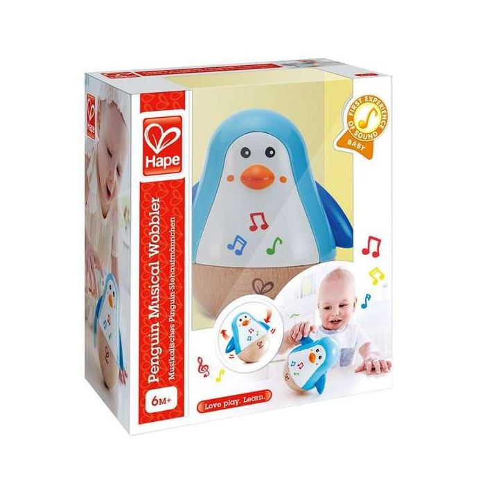 Pingüino balanceante musical madera 11,2x12,6x9cm 2 Pingüino balanceante musical madera 11,2x12,6x9cm 2