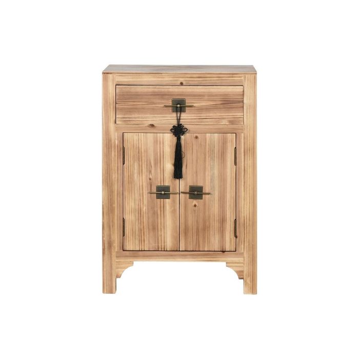 Mesita De Noche Oriental DKD Home Decor Natural Rojo 34 x 66 x 45 cm 1 Mesita De Noche Oriental DKD Home Decor Natural Rojo 34 x 66 x 45 cm 1