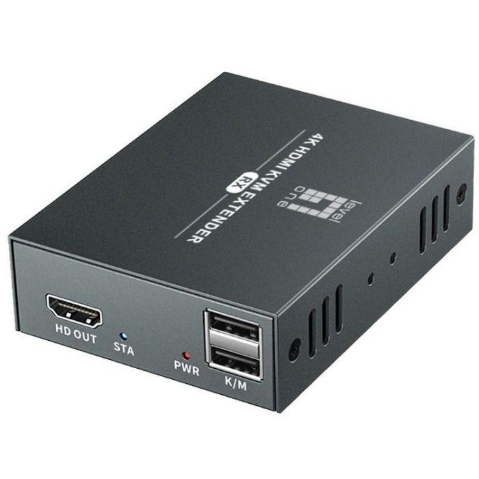 HDMI over Cat.5/6 Extender kit 4K. 100m schwarz 1 HDMI over Cat.5/6 Extender kit 4K. 100m schwarz 1