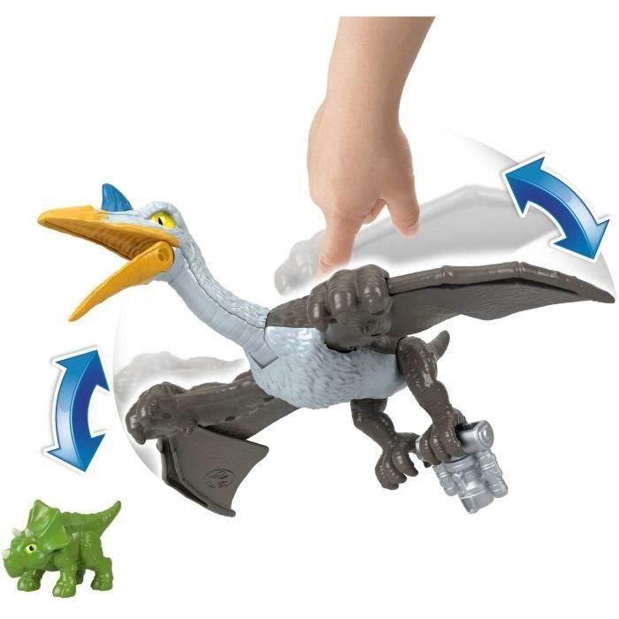 Quetzalcoatlus Bate Alas - Fisher-Price - Hml44 - Figura Imaginext Jurassic World 3 Quetzalcoatlus Bate Alas - Fisher-Price - Hml44 - Figura Imaginext Jurassic World 3