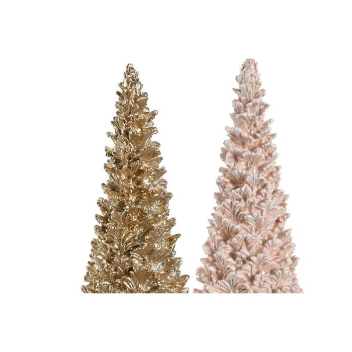 Figura Navidad Fantasia DKD Home Decor 10.5 x 32 x 10.5 cm (2 Unidades) 2 Figura Navidad Fantasia DKD Home Decor 10.5 x 32 x 10.5 cm (2 Unidades) 2