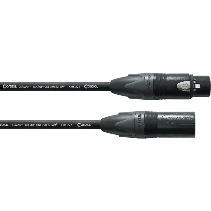 Cordial Cable De Micrófono XLR 3 Metros 0 Cordial Cable De Micrófono XLR 3 Metros 0