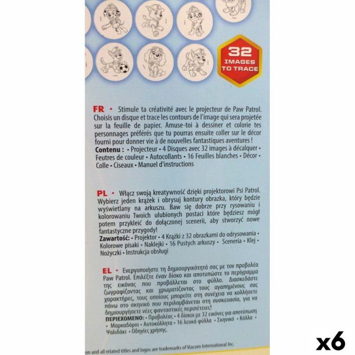 Set de Dibujo The Paw Patrol (6 Unidades) 13 Set de Dibujo The Paw Patrol (6 Unidades) 13