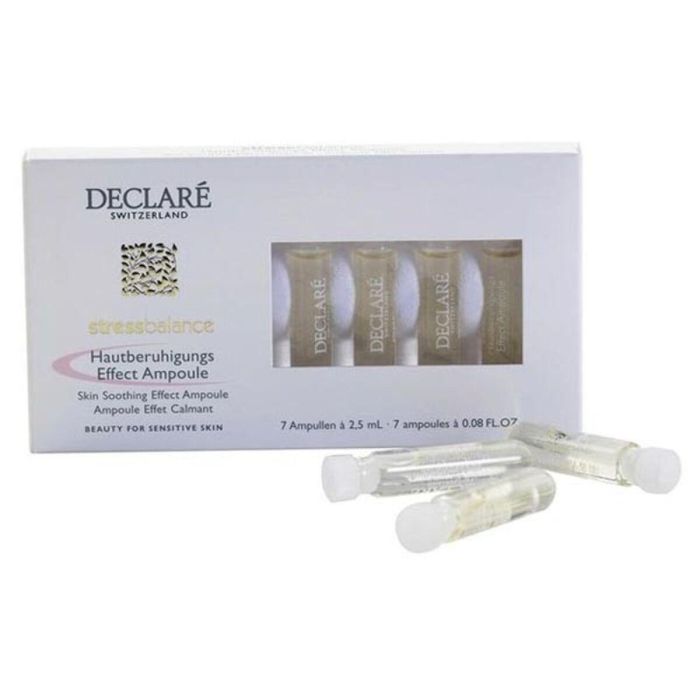 Declare Stress Balance Skin Soothing Effect Ampoule 7 X 2.5 mL Tratamiento Calmante para la Piel