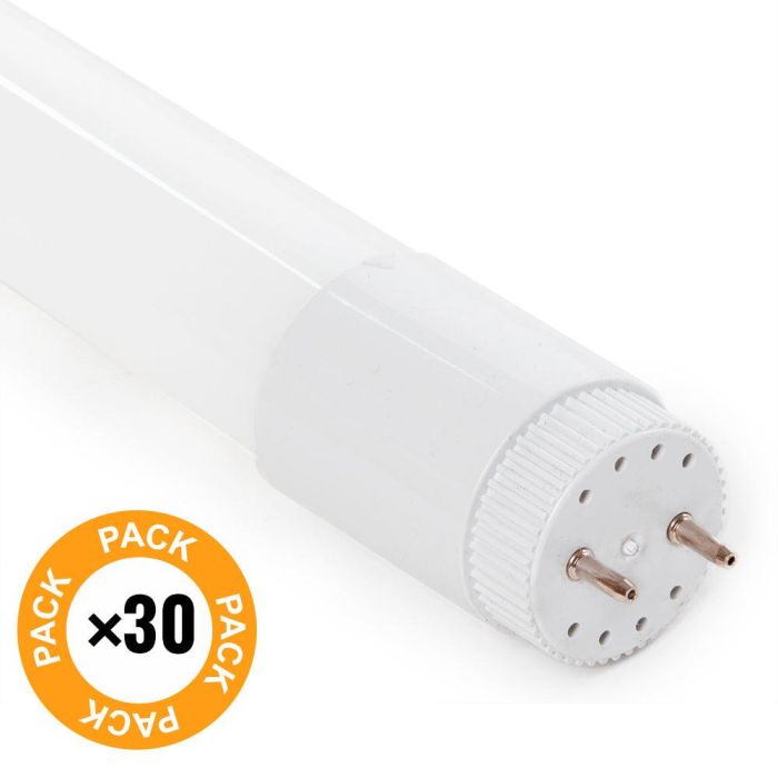 Pack 30 Tubos LED T8 18W 2520Lm 6000ºK 1200mm 40.000H [HO-T8-PC-1,2M-30-CW] 1