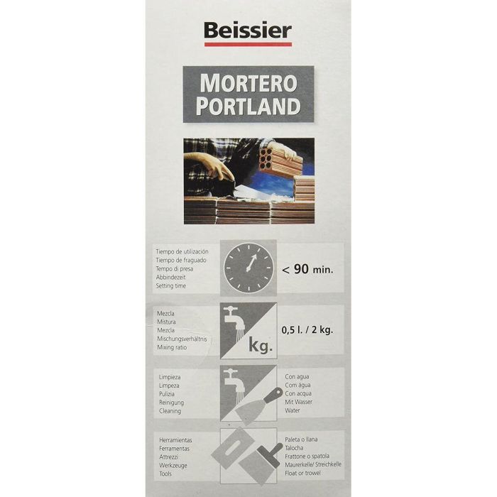 Mortero de obra Beissier 70303-001 Portland 4 Mortero de obra Beissier 70303-001 Portland 4