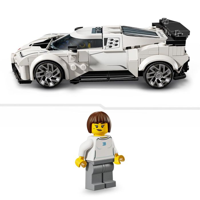LEGO 77240 Hiperdeportivo Bugatti Centodieci - Maqueta de Coche de Carreras para Construir Speed Champions 2 LEGO 77240 Hiperdeportivo Bugatti Centodieci - Maqueta de Coche de Carreras para Construir Speed Champions 2