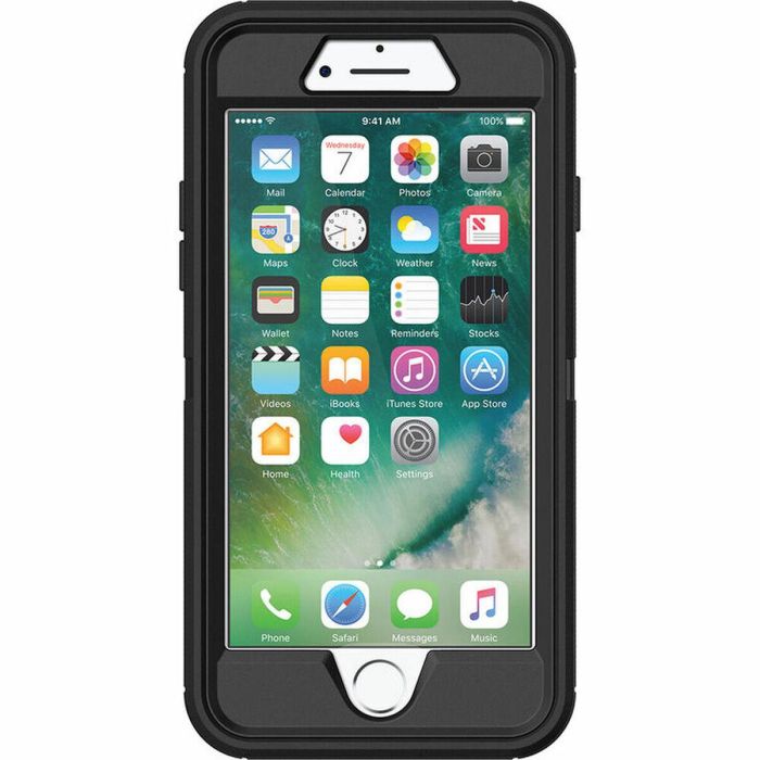 Funda para Móvil Otterbox 77-54088 Negro iPhone SE/8/7 2