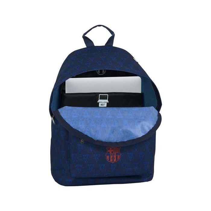 Mochila para Portátil F.C. Barcelona 14,1'' Azul marino 31 x 41 x 16 cm 4 Mochila para Portátil F.C. Barcelona 14,1'' Azul marino 31 x 41 x 16 cm 4