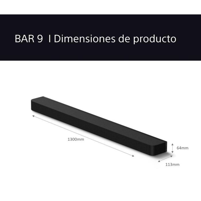 Barra de Sonido Sony BRAVIA Negro 18