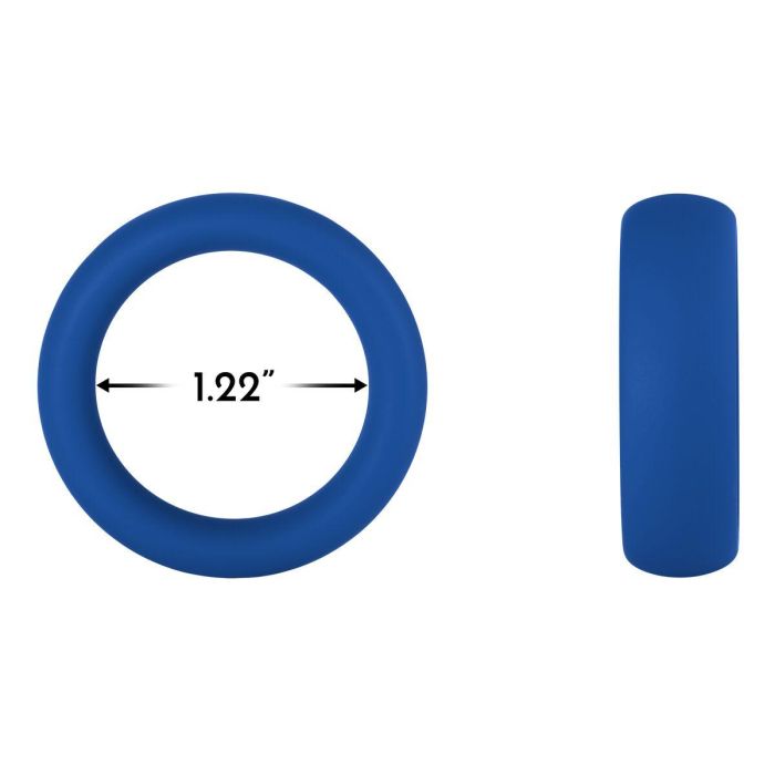 Anillo para el Pene Forto Azul S Ø 40 mm 3 Anillo para el Pene Forto Azul S Ø 40 mm 3