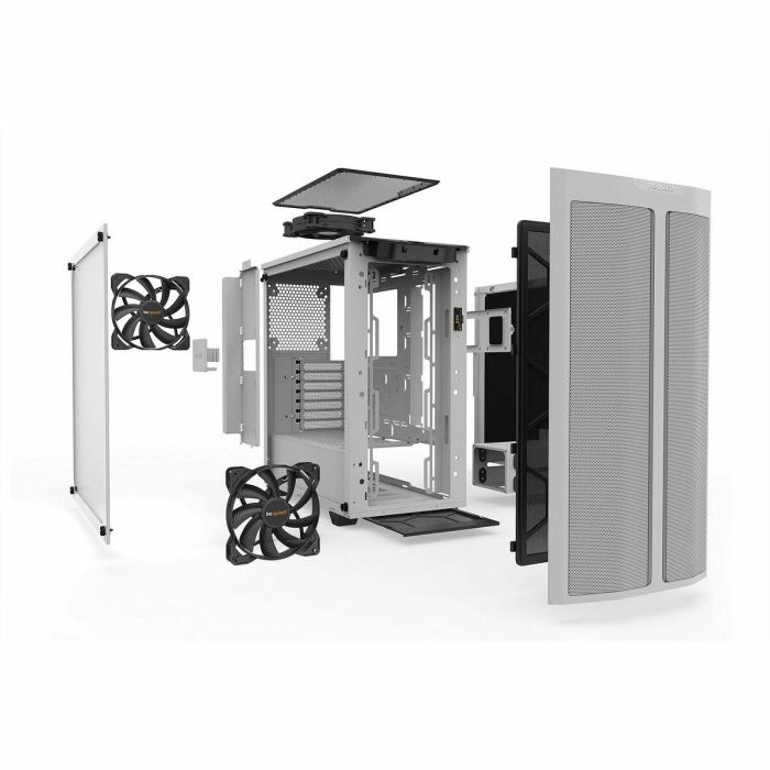 be quiet! Pure Base 500DX Midi Tower Blanca | Caja PC ATX con Ventana Lateral de Vidrio Templado, Iluminación RGB y USB-C 3 be quiet! Pure Base 500DX Midi Tower Blanca | Caja PC ATX con Ventana Lateral de Vidrio Templado, Iluminación RGB y USB-C 3