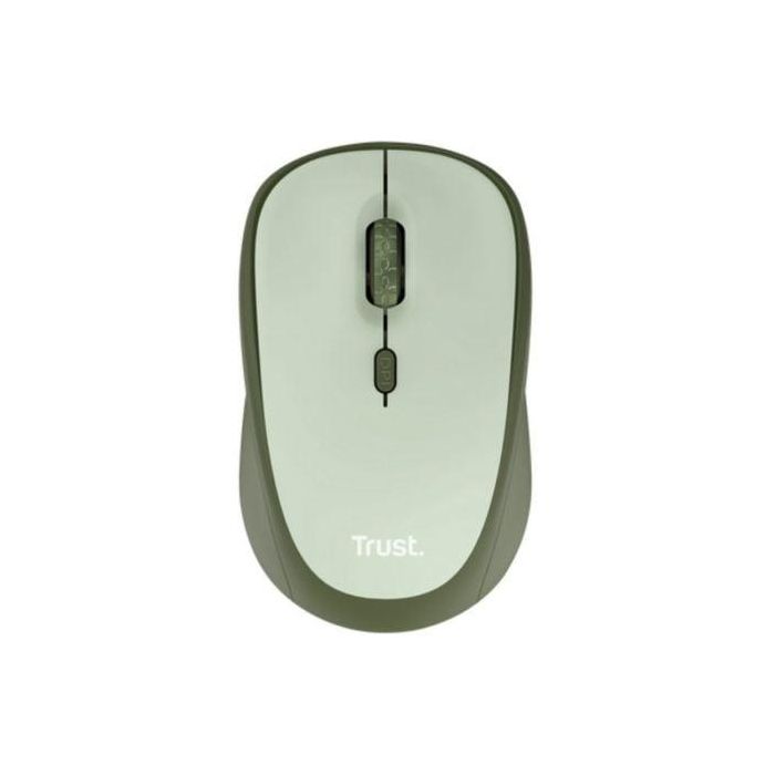 Ratón Mini Inalámbrico Trust Yvi+ Silent/ Hasta 1600 DPI/ Verde 1 Ratón Mini Inalámbrico Trust Yvi+ Silent/ Hasta 1600 DPI/ Verde 1