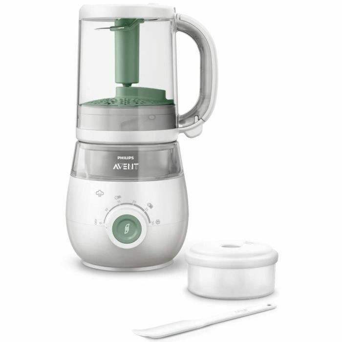 Philips Avent AVE8710103870876 Robot de cocina 4 en 1: cocina al vapor, mezcla, calienta y descongela. 3