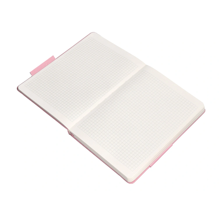 Antartik Cuaderno A5 Tapa Dura Hojas Cuadriculadas Rosa Pastel 100 Hojas 80 Gr FSC 8