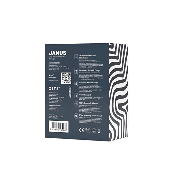 Plug Anal ZINI Negro 20