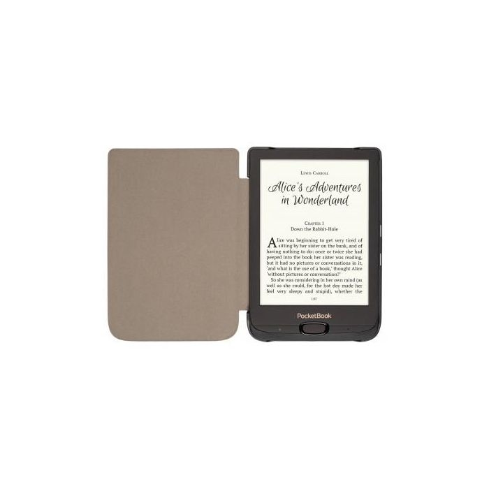 Pocketbook WPUC-627-S-LB Funda Folio light-brown 6" de Imitación Piel para Basic Lux 2 y Touch Lux 4 5 Pocketbook WPUC-627-S-LB Funda Folio light-brown 6" de Imitación Piel para Basic Lux 2 y Touch Lux 4 5