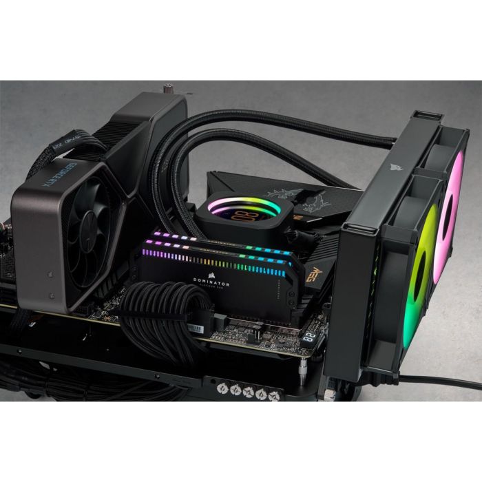 Corsair Dominator Platinum RGB DDR5 32GB (2x16GB) PC 6400 CL32 Kit Memoria RAM 1 Corsair Dominator Platinum RGB DDR5 32GB (2x16GB) PC 6400 CL32 Kit Memoria RAM 1