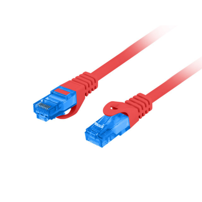 LANBERG PCF6A-10CC-0300-R Cable de Red Rojo 3 m Cat6a S/FTP (S-STP)