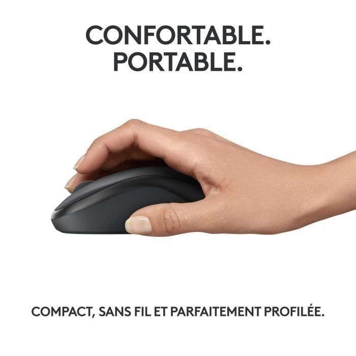 Logitech M240 Ratón Bluetooth Silencioso, 90% Menos Ruido de Clic, 18 Meses Autonomía de Batería, Diseño Ambidextro y Compacto para Viaje 4 Logitech M240 Ratón Bluetooth Silencioso, 90% Menos Ruido de Clic, 18 Meses Autonomía de Batería, Diseño Ambidextro y Compacto para Viaje 4