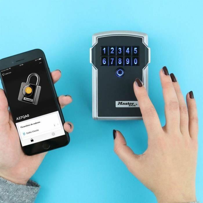 MASTER LOCK Secure Bluetooth Keybox - Formato L - Keybox conectado 3 MASTER LOCK Secure Bluetooth Keybox - Formato L - Keybox conectado 3