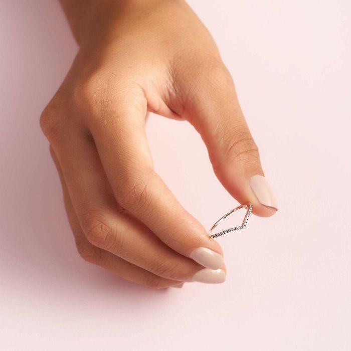 Anillo Mujer Pandora WISHBONE SILVER - RING - SIZE 56 3 Anillo Mujer Pandora WISHBONE SILVER - RING - SIZE 56 3