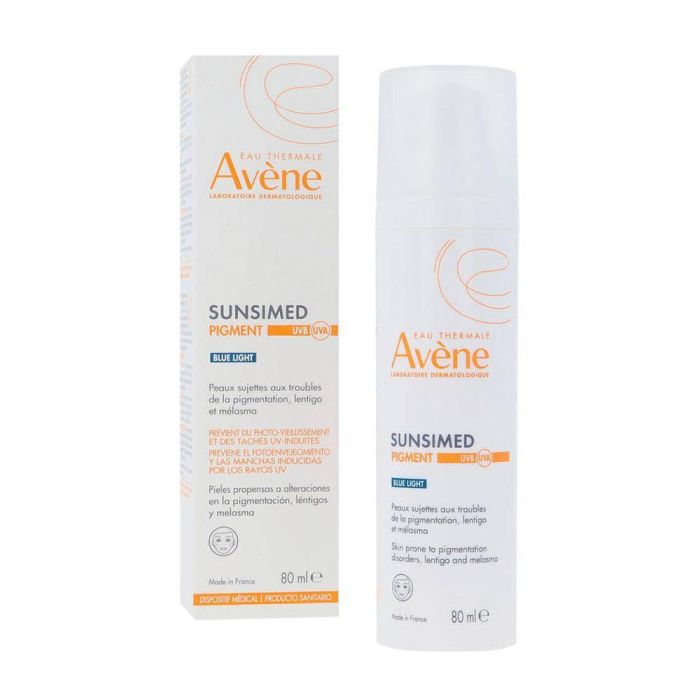 Avène SUNSIMED PIGMENT SPF50+ Fotoprotector Piel Sensible Manchas Pigmentarias Léntigo Melasma 80 ml