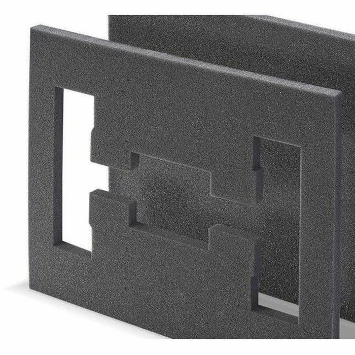 Tood TOO4009292789309 Inserto de Espuma 2 Piezas para Maletín Profesional, Encajable, 40x30x4 cm 1 Tood TOO4009292789309 Inserto de Espuma 2 Piezas para Maletín Profesional, Encajable, 40x30x4 cm 1