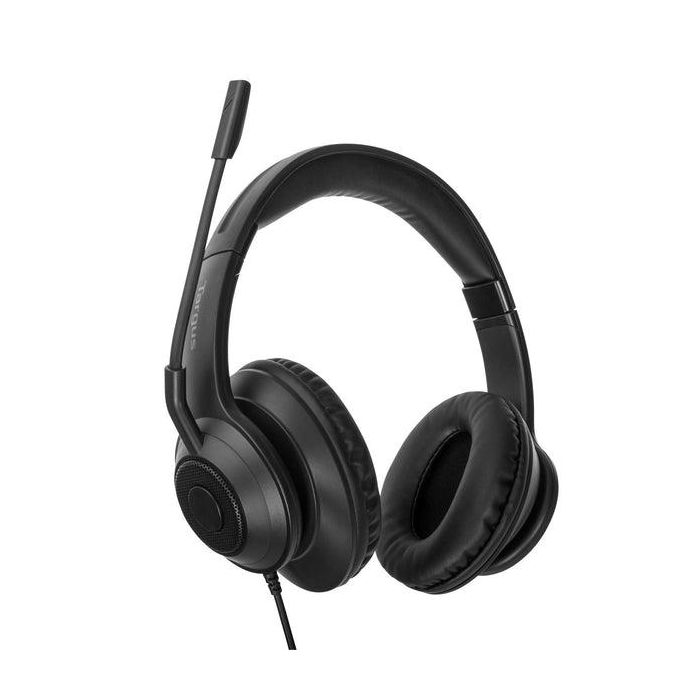 Targus AEH102GL auricular y casco Auriculares Alámbrico Diadema Llamadas/Música USB tipo A Negro 3 Targus AEH102GL auricular y casco Auriculares Alámbrico Diadema Llamadas/Música USB tipo A Negro 3