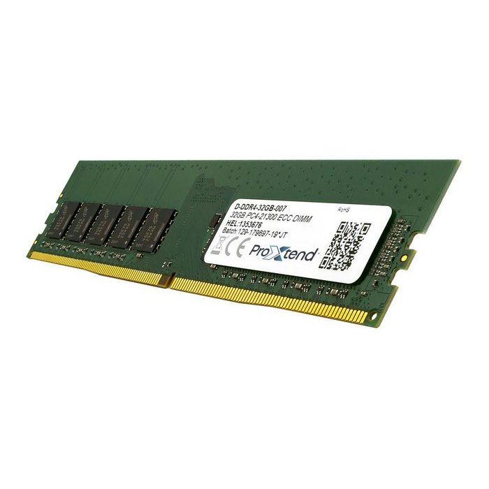 ProXtend 32GB DDR4 PC4-21300 2666MHz ProXtend 32GB DDR4 PC4-21300 2666MHz