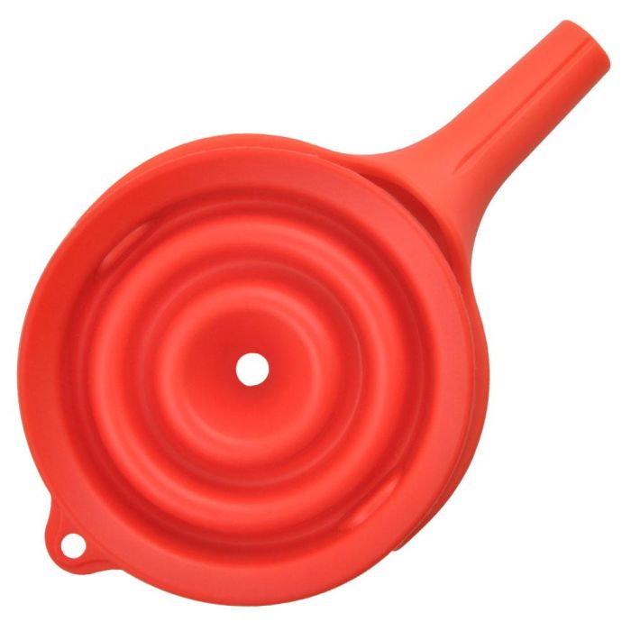 Embudo Retráctil DAY Diámetro 12 cm Apto Uso Alimentario Flexible Plegable 2