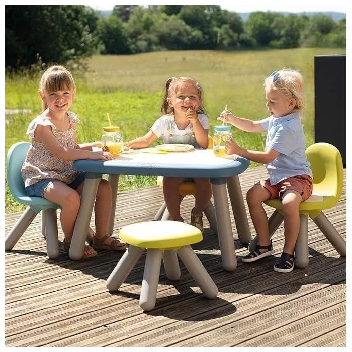 Smoby - Silla infantil amarilla - Exterior e interior - Al. 27 cm - Hecho en Francia 2 Smoby - Silla infantil amarilla - Exterior e interior - Al. 27 cm - Hecho en Francia 2