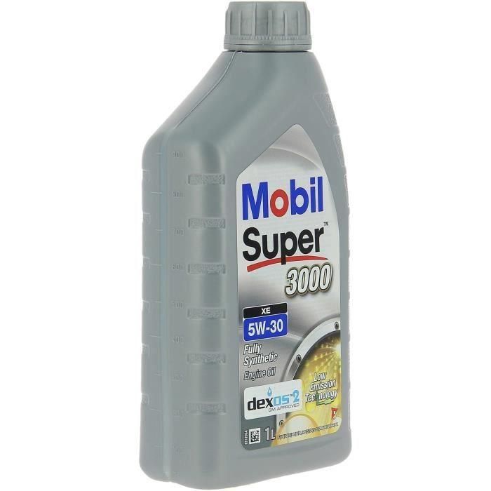 Contenedor de aceite de motor - MOBIL - S3000 5W30 XE - 1 L - 4 estaciones 1