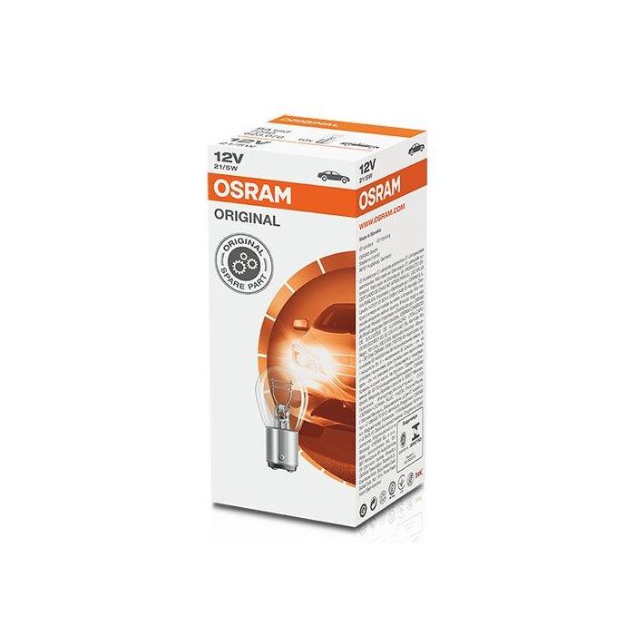 Osram 7240 BA15D 12V 21/5W Bombilla 10 Unidades
