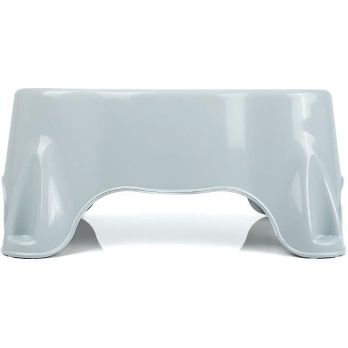 Thermobaby BABYSTEP Escalón Infantil Antideslizante con Almohadillas y Superficie, Gris Charme 5 Thermobaby BABYSTEP Escalón Infantil Antideslizante con Almohadillas y Superficie, Gris Charme 5