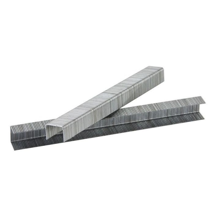 Q&Q Grapa 80 Acero Zincado para Carpintería, Tapicería y Embalaje, Caja 10 Millares Largo 12Mm