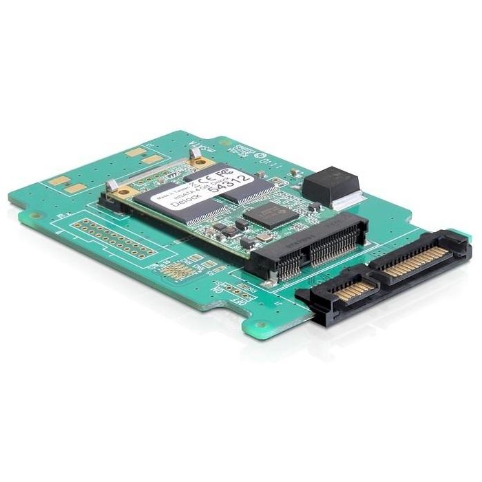 DELOCK Converter SATA 22pin > mSATA 2.5 Platine 1 DELOCK Converter SATA 22pin > mSATA 2.5 Platine 1