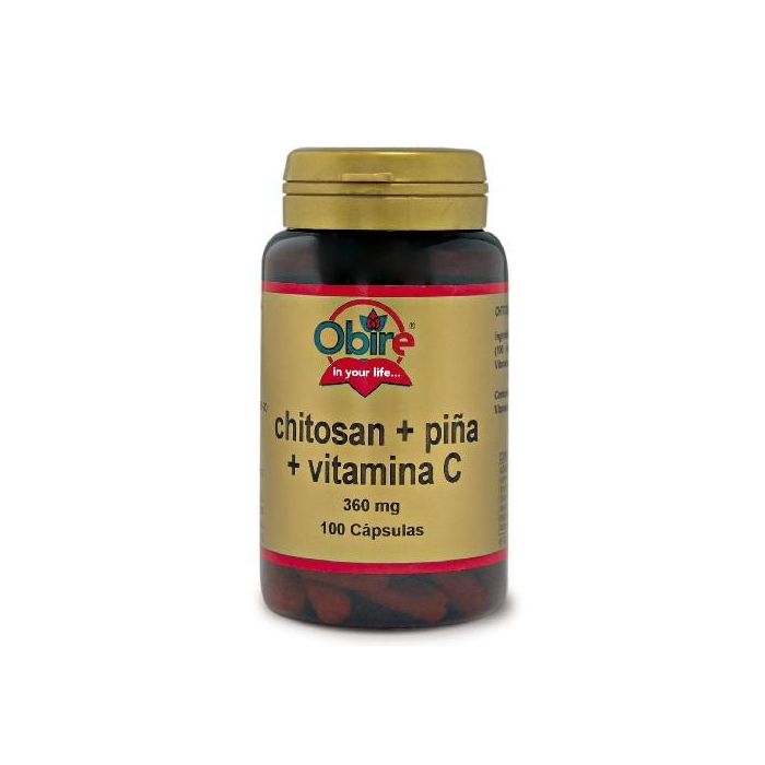 Chitosán + Piña + Vitamina C 360 Mg