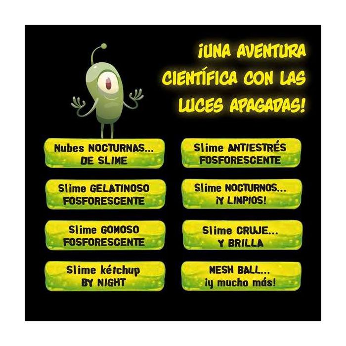 Laboratorio de slime luminoso ¡una aventura con las luces apagadas! 3 Laboratorio de slime luminoso ¡una aventura con las luces apagadas! 3