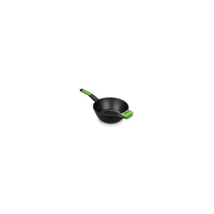 Bra Wok 28 Prior Verde Aluminio Fundido A121471