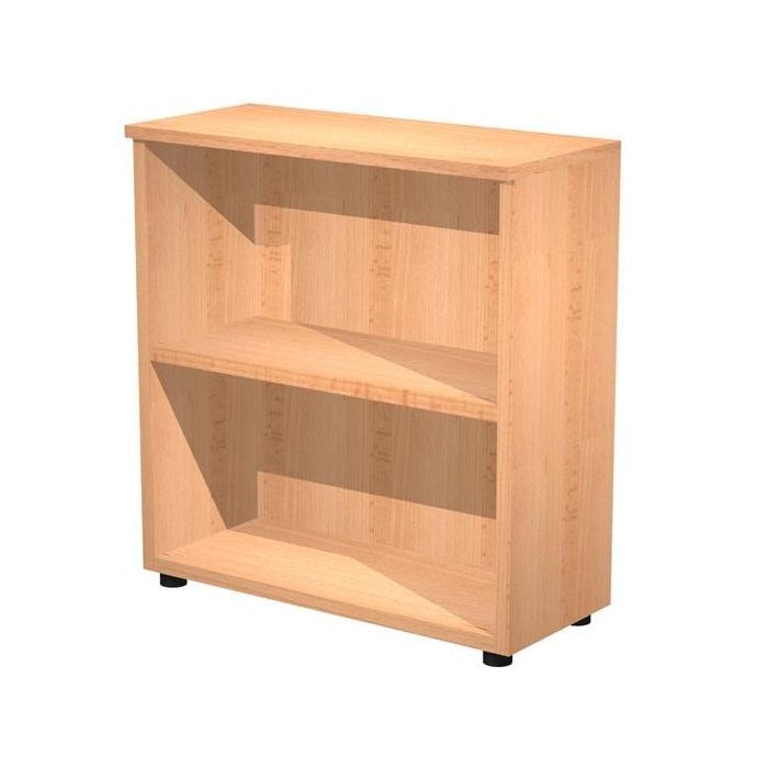 Artexport Estantería Baja Presto Abierta 1 Estante 22 mm Regulable Haya 80x35x72 cm