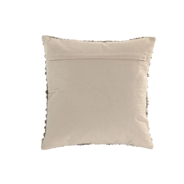 Cojin Boho DKD Home Decor Beige 45 x 45 cm (2 Unidades) 2