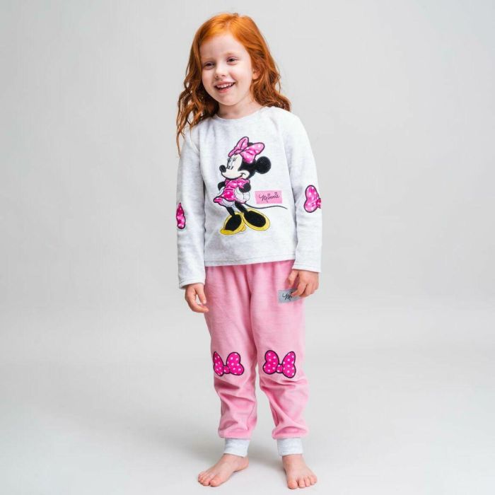 Pijama Infantil Minnie Mouse Rosa 3