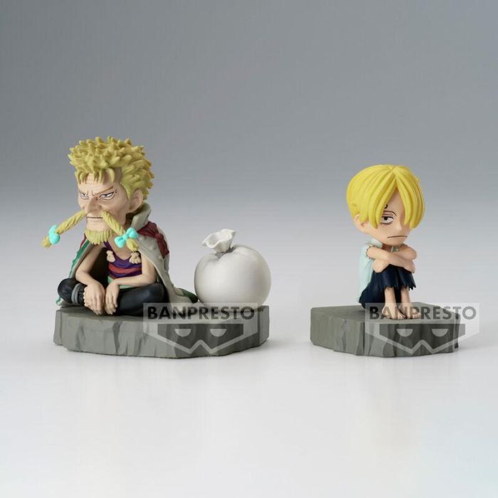 Figura Sanji & Zeff World Collectable Stories One Piece 6cm 2
