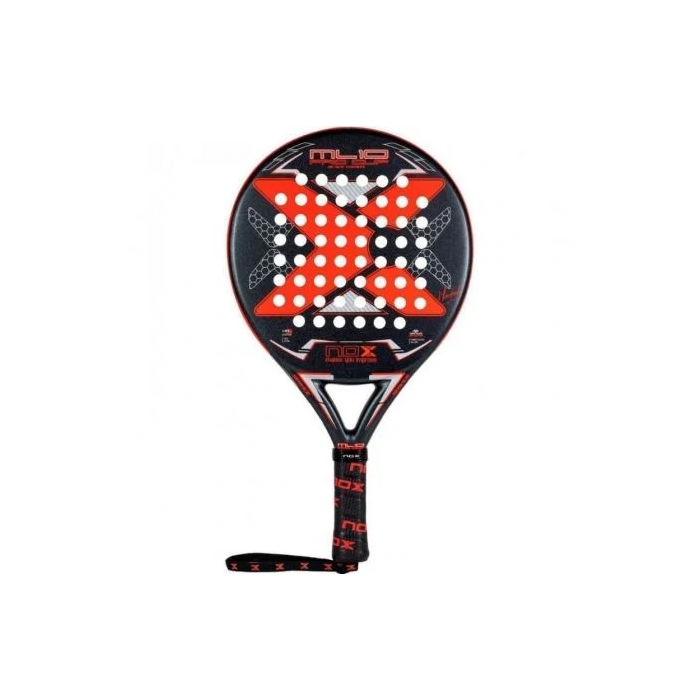 Nox ML10 Pro Cup Rough Surface 2023 - Pala de pádel rugosa, núcleo HR3, marco de carbono, forma redonda, 360-375g